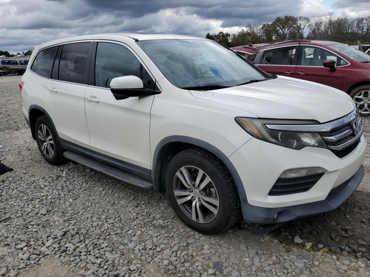 2016 Honda Pilot VIN 5FNYF5H79GB034580 Copart auction photo, rear end / undercarriage damage thumbnail 4