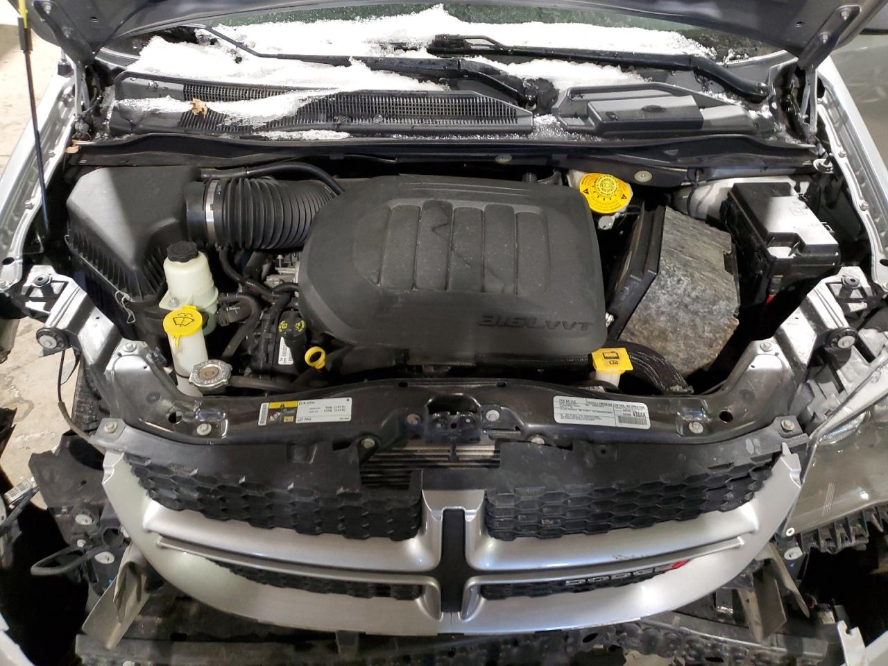 2019 Dodge Caravan VIN 2C4RDGEG1KR688903 Copart auction photo, front end / undercarriage damage thumbnail 12