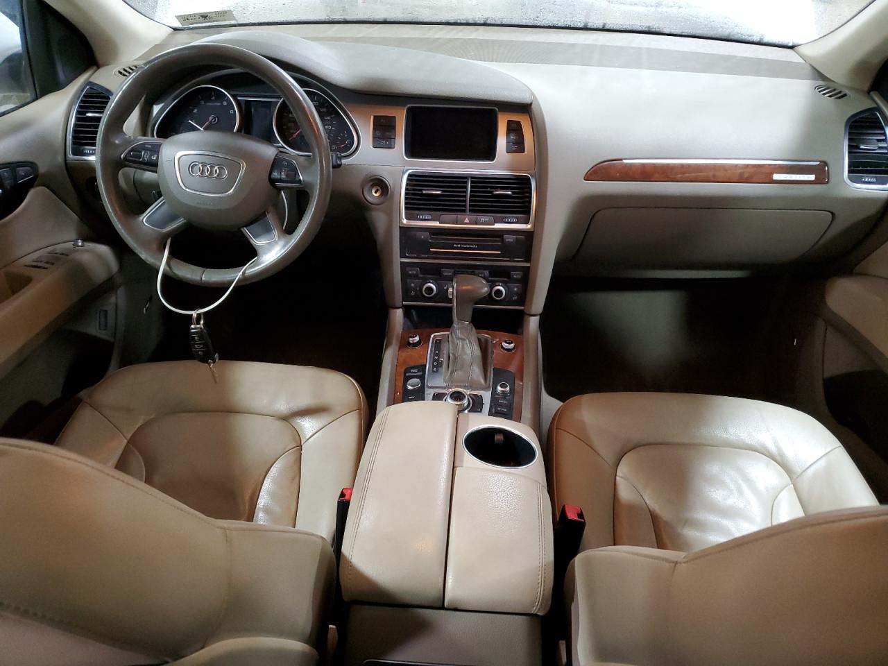 2014 Audi Q7 VIN WA1LGAFEXED015553 Copart auction photo, all over damage thumbnail 8