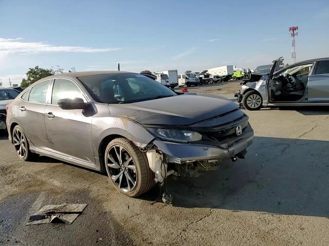 2021 Honda Civic VIN 2HGFC2F86MH507045 Copart auction photo, front end damage thumbnail 10