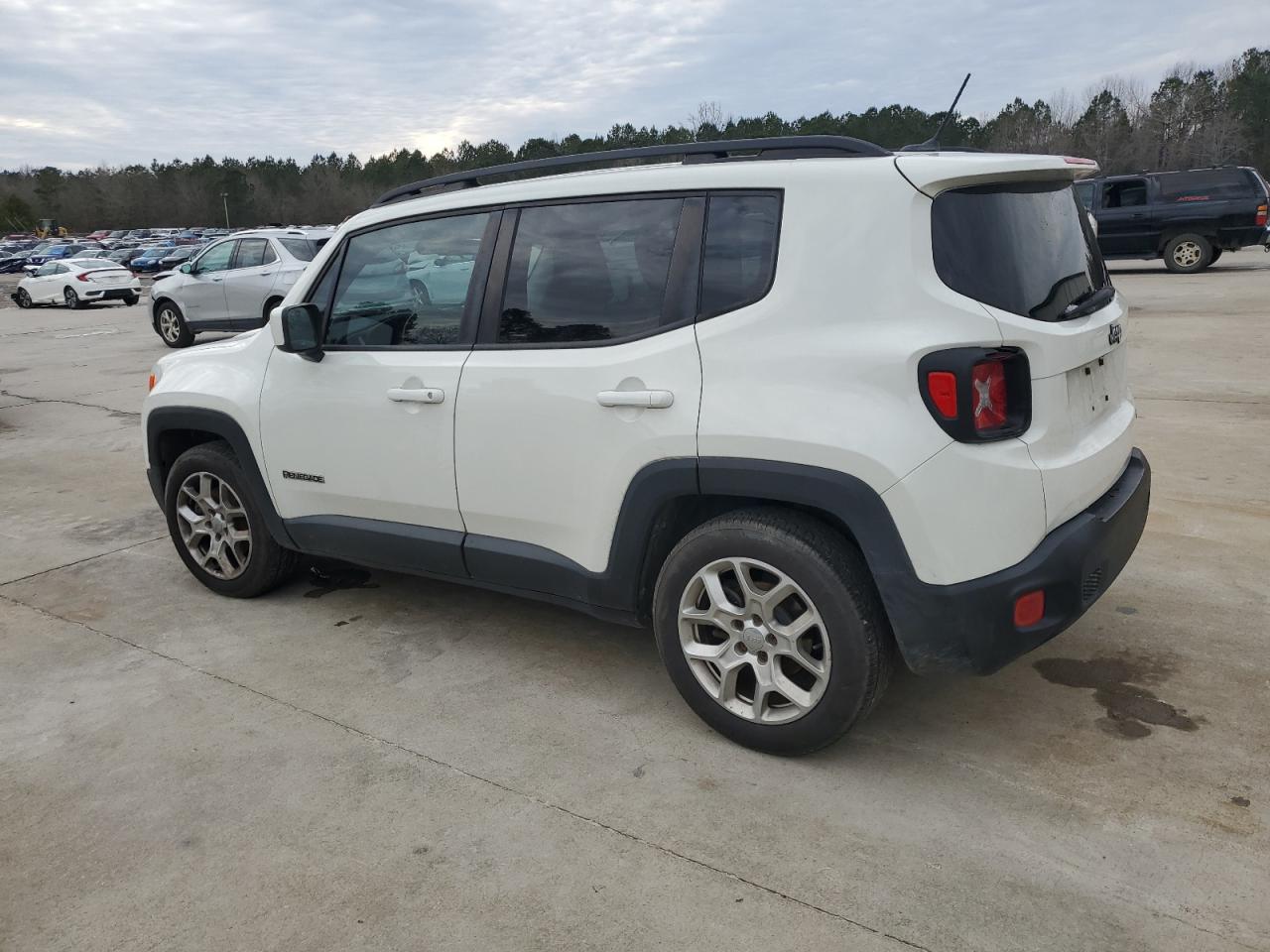 2015 Jeep Renegade VIN ZACCJABT0FPB55159 Copart auction photo, side / front end damage thumbnail 2