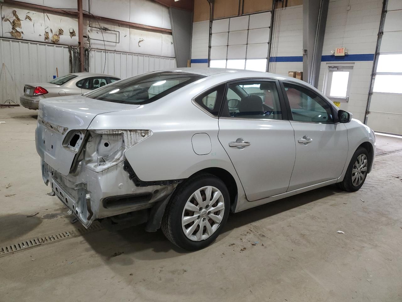 2013 Nissan Sentra VIN 3N1AB7AP4DL715992 Copart auction photo, rear end damage thumbnail 3