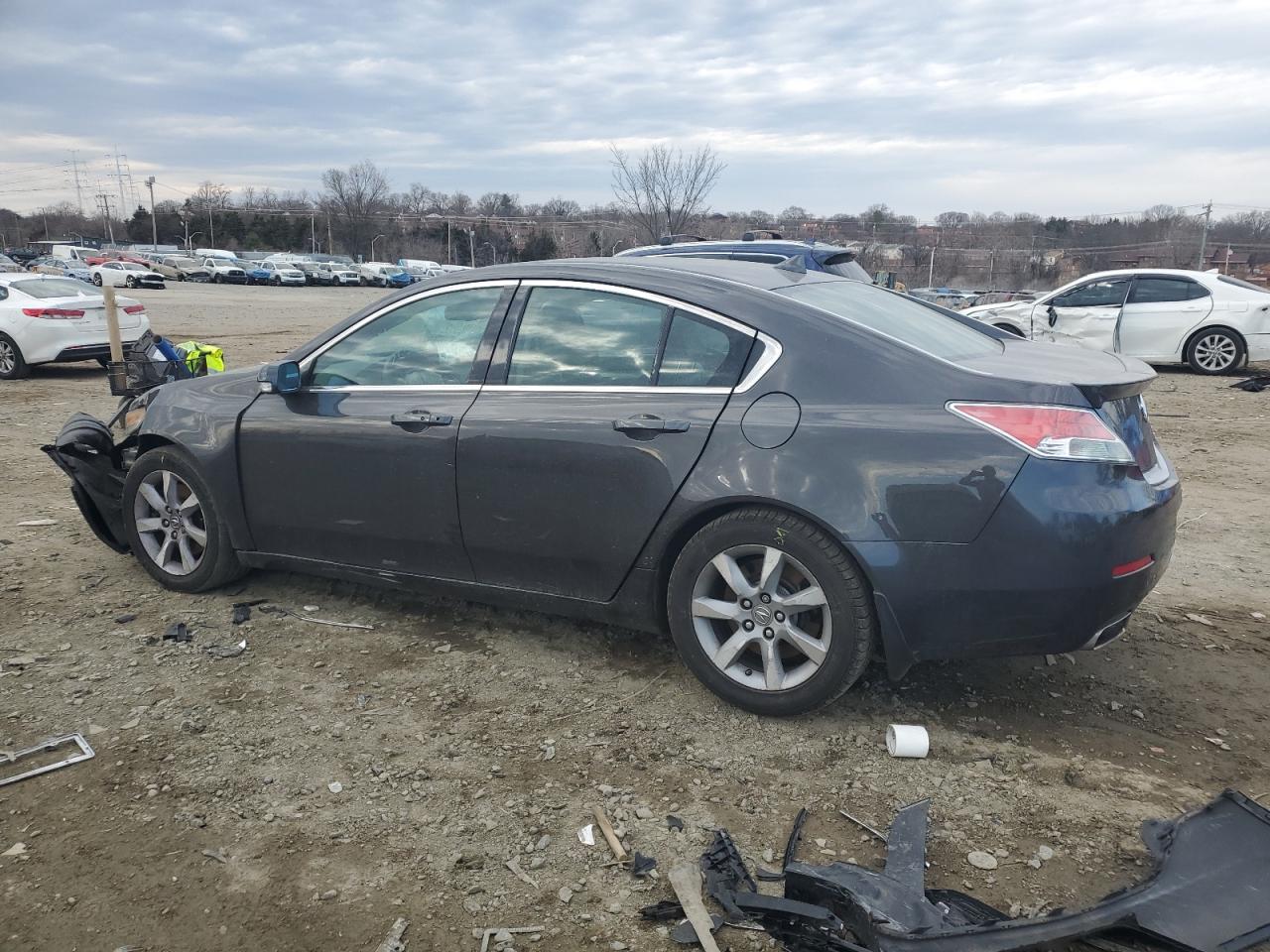 2013 Acura TL VIN 19UUA8F51DA017231 Copart auction photo, front end damage thumbnail 2