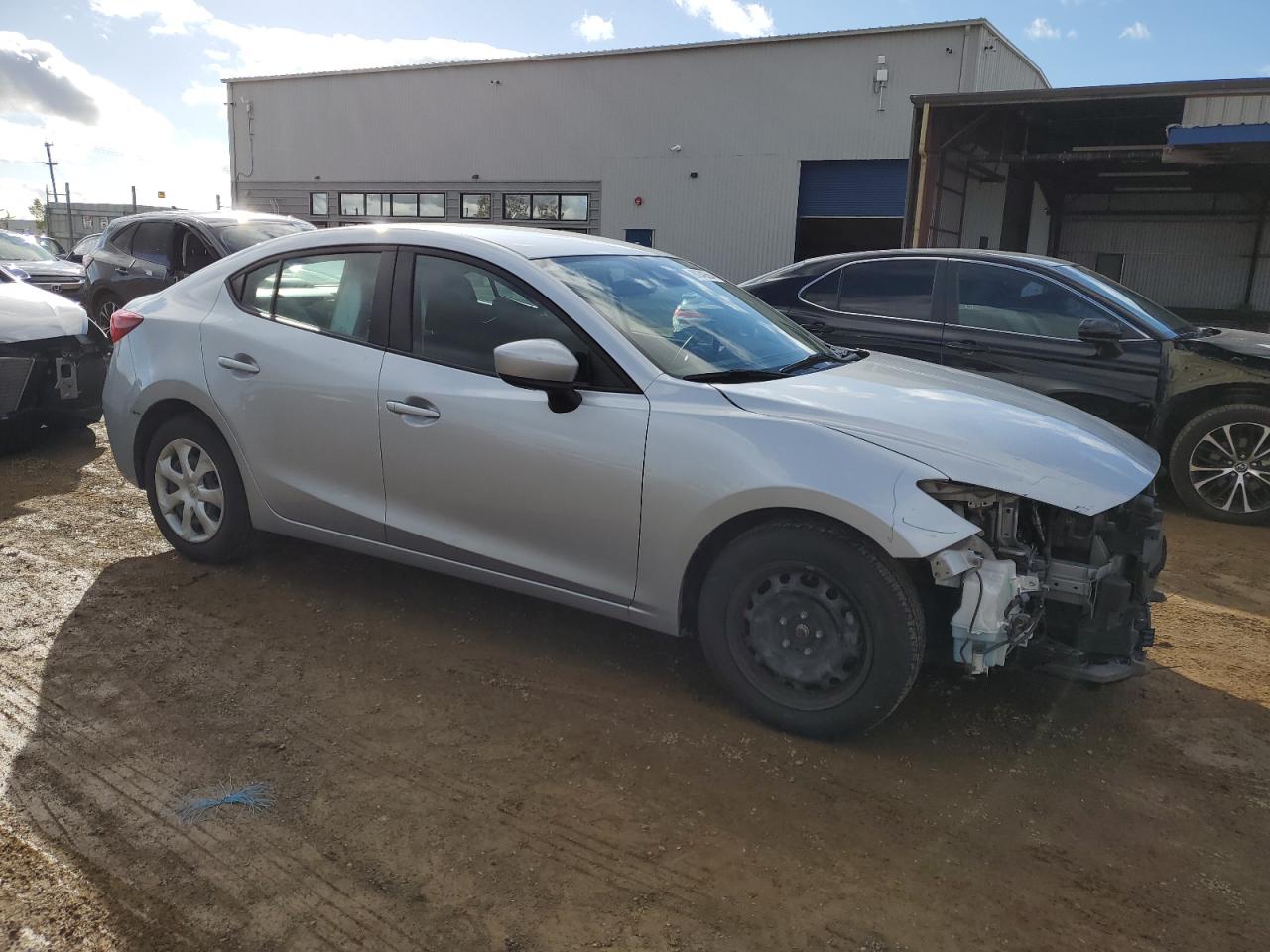 2018 Mazda 3 VIN 3MZBN1U70JM276889 Copart auction photo, front end damage thumbnail 4
