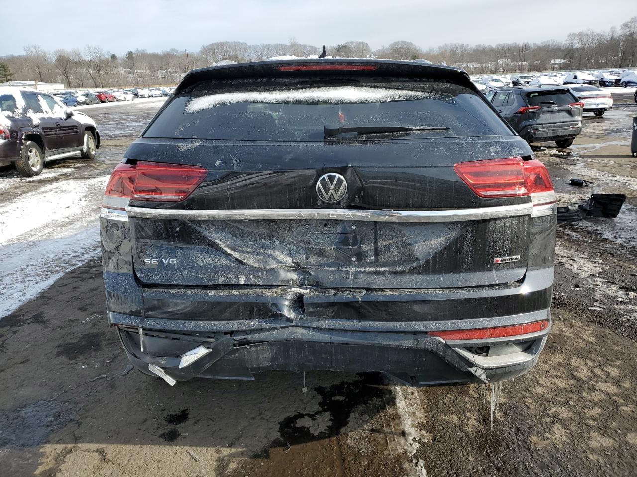 2020 Volkswagen Atlas VIN 1V21E2CA8LC211969 Copart auction photo, rear end damage thumbnail 6