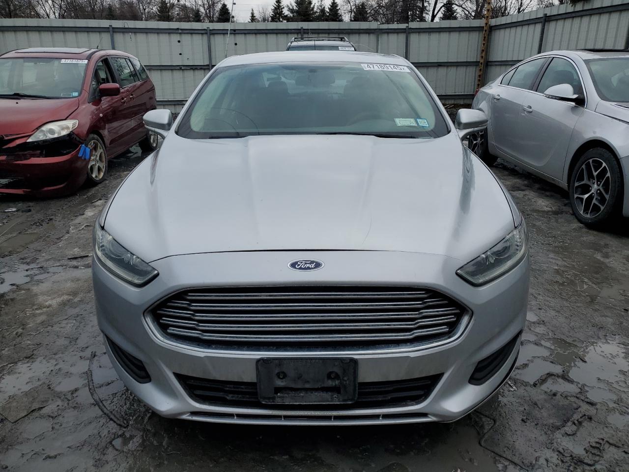 2014 Ford Fusion VIN 1FA6P0H79E5369544 Copart auction photo, front end damage thumbnail 5