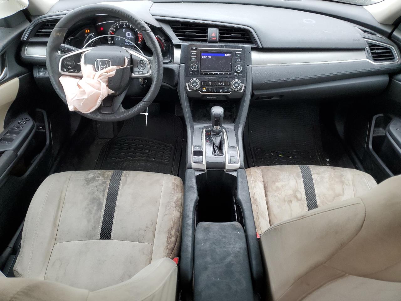 2017 Honda Civic VIN 2HGFC2F5XHH537354 Copart auction photo, front end / hail damage thumbnail 8