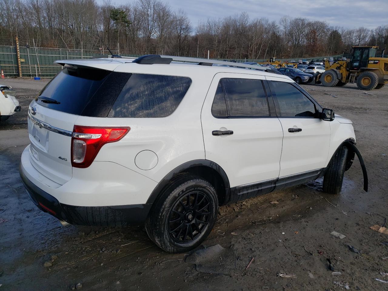 2014 Ford Explorer VIN 1FM5K8D80EGB14136 Copart auction photo, side damage thumbnail 3