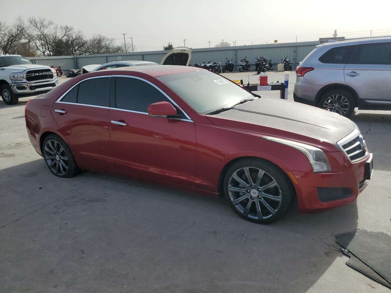 2013 Cadillac ATS VIN 1G6AB5SA0D0118463 Copart auction photo, minor dent/scratches / hail damage thumbnail 4