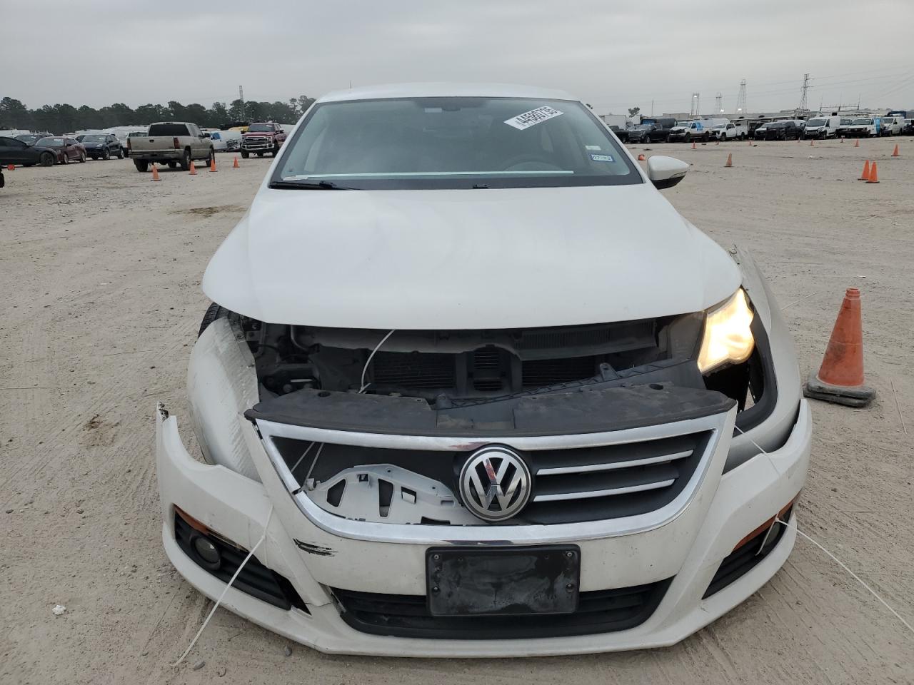 2012 Volkswagen Passat CC VIN WVWHN7ANXCE524142 Copart auction photo, all over damage thumbnail 5