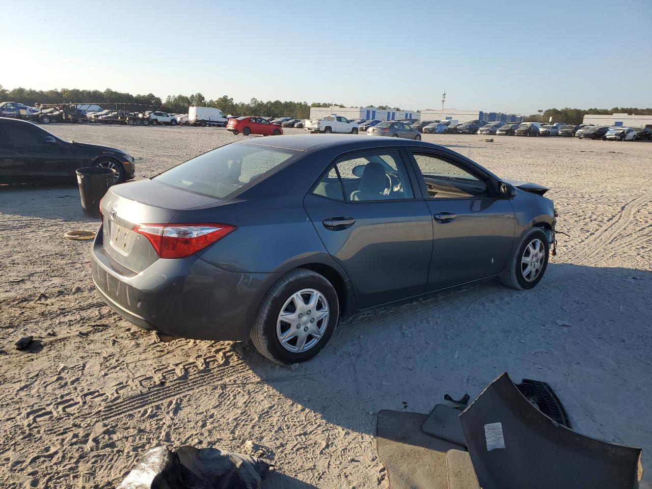2016 Toyota Corolla VIN 2T1BURHE3GC545594 Copart auction photo, front end damage thumbnail 3