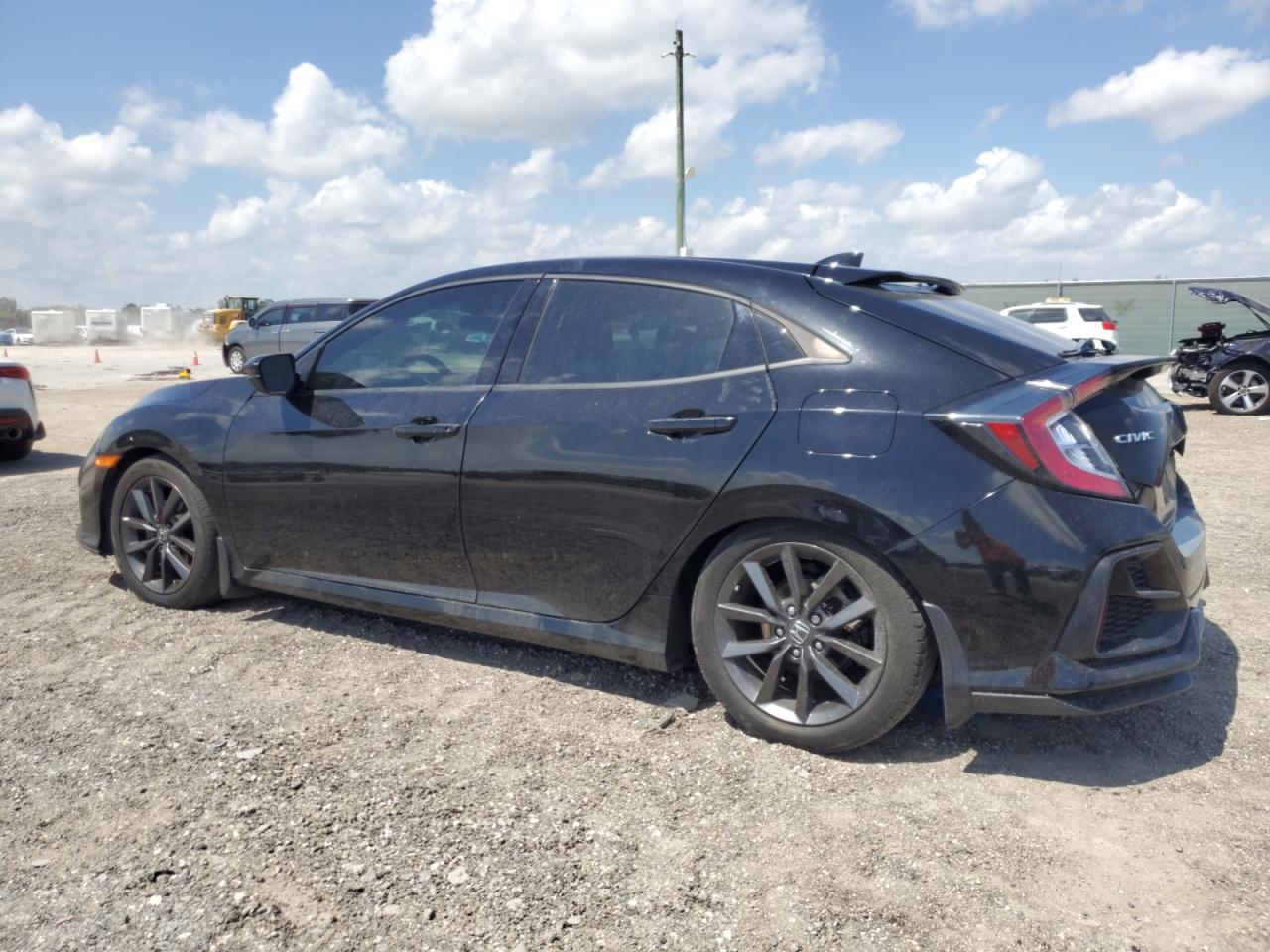 2020 Honda Civic VIN SHHFK7H63LU209999 Copart auction photo, rear end damage thumbnail 2
