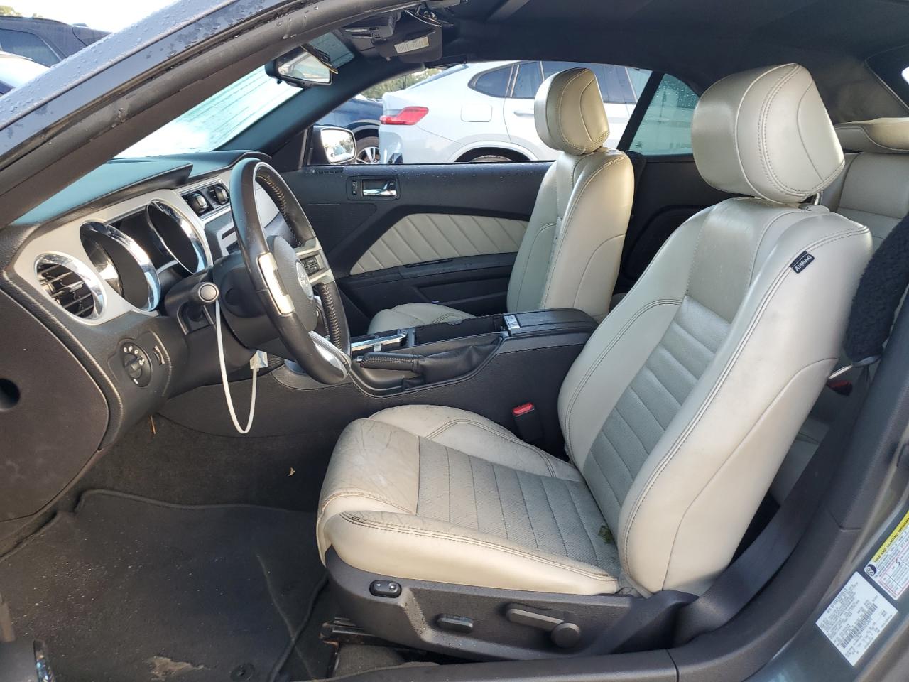 2014 Ford Mustang VIN 1ZVBP8EMXE5253672 Copart auction photo, water/flood damage thumbnail 7