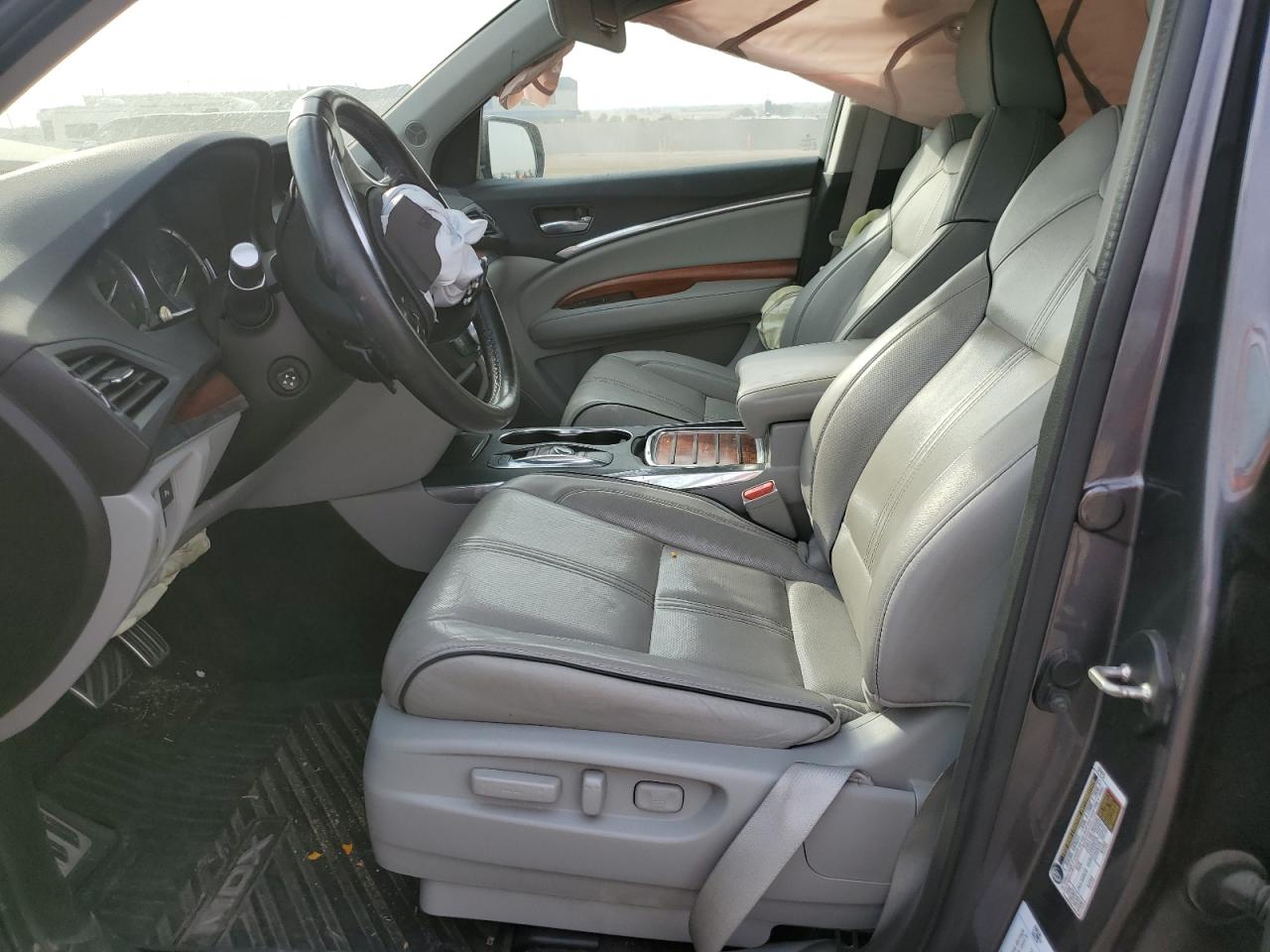 2017 Acura MDX VIN 5FRYD7H71HB000196 Copart auction photo, all over damage thumbnail 7