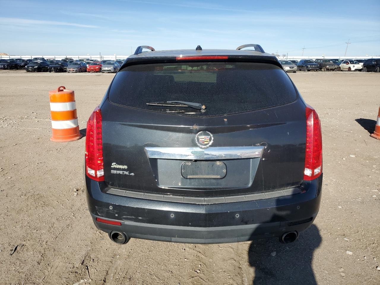 2011 Cadillac SRX VIN 3GYFNFEYXBS575984 Copart auction photo, front end damage thumbnail 6