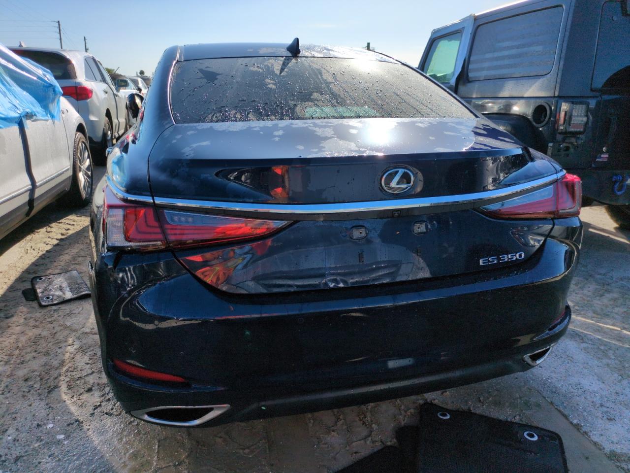 2019 Lexus ES VIN 58ABZ1B16KU037063 Copart auction photo, water/flood damage thumbnail 6