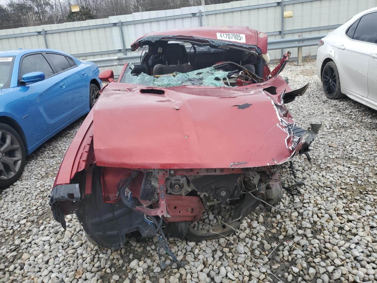2009 Dodge Challenger VIN 2B3LJ44V89H601674 Copart auction photo, all over / replaced vin damage thumbnail 5