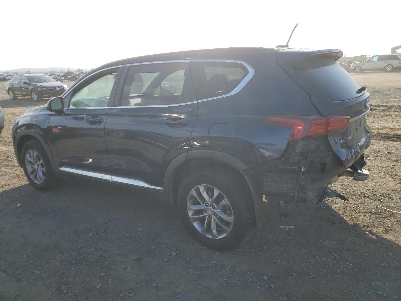 2019 Hyundai Santa Fe VIN 5NMS23AD1KH034330 Copart auction photo, rear end damage thumbnail 2