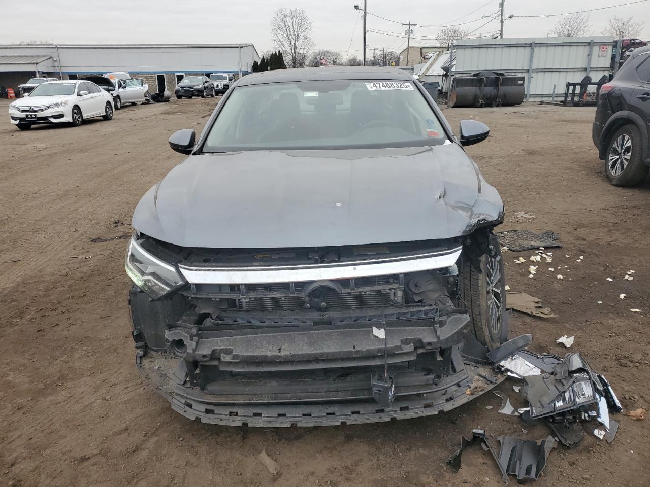 2021 Volkswagen Jetta VIN 3VWC57BU7MM054869 Copart auction photo, front end / rear end damage thumbnail 5
