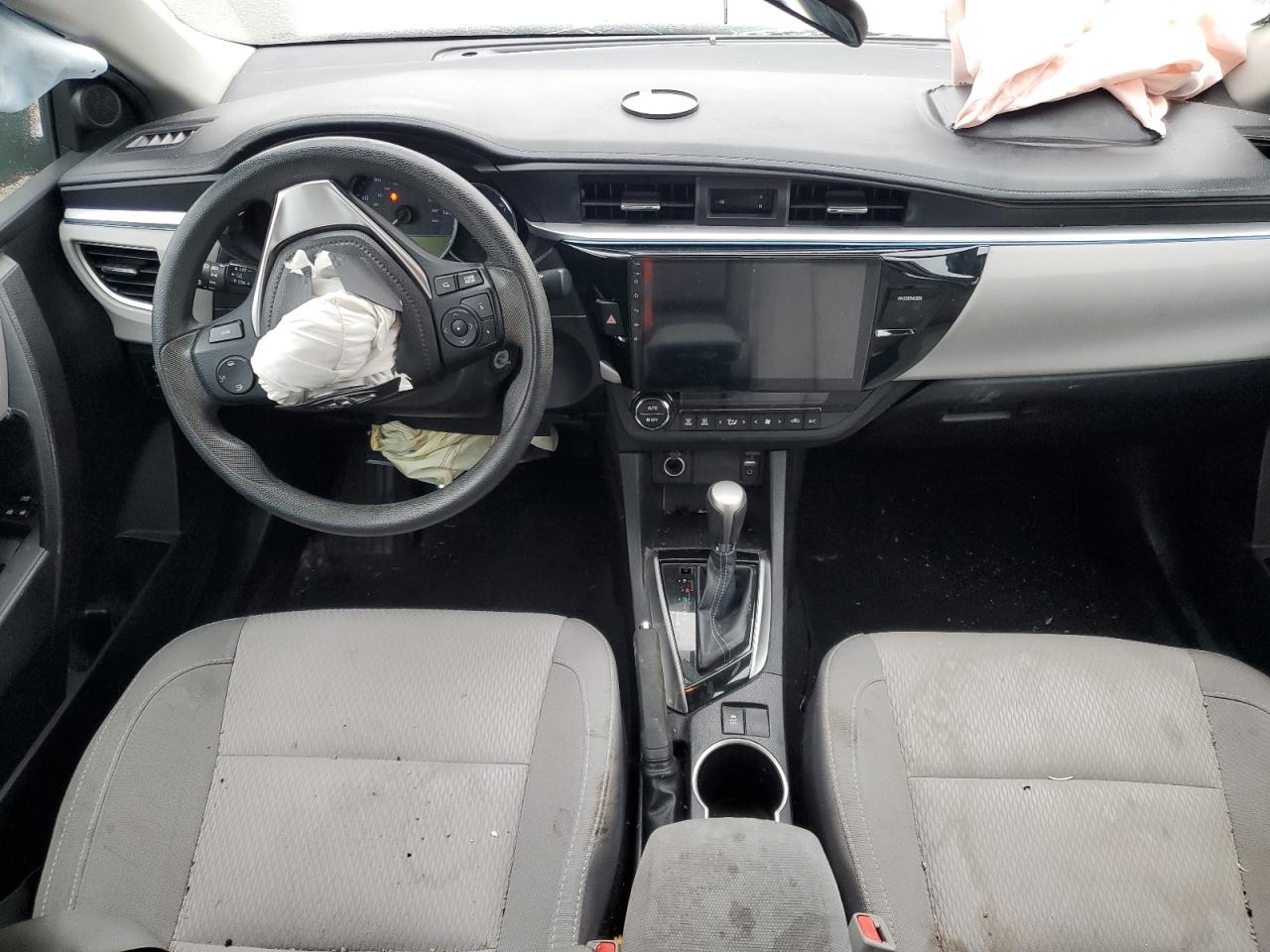2015 Toyota Corolla VIN 2T1BURHEXFC353197 Copart auction photo, front end / side damage thumbnail 8