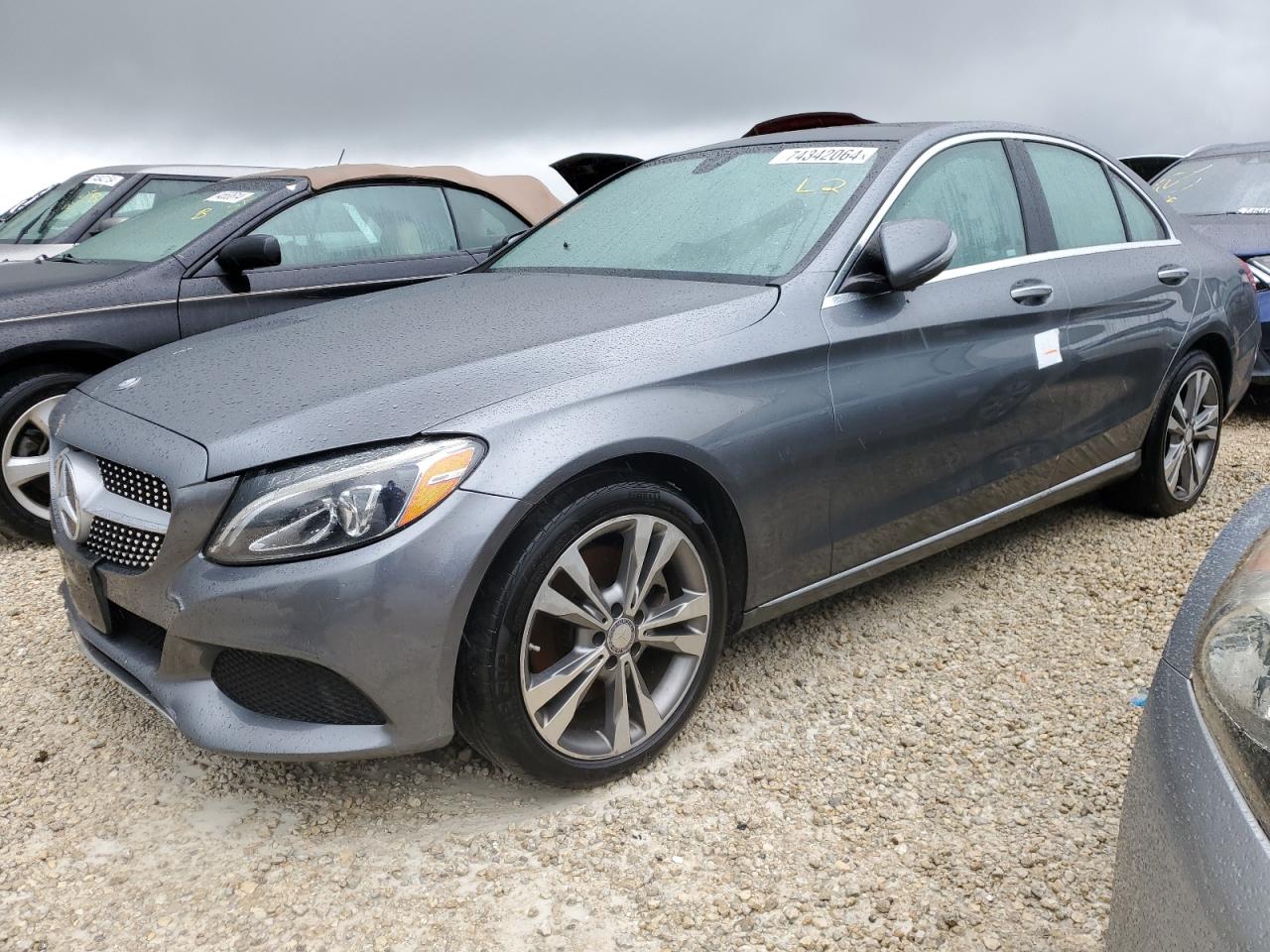 2017 Mercedes-Benz C-klasse VIN 55SWF4KBXHU182185