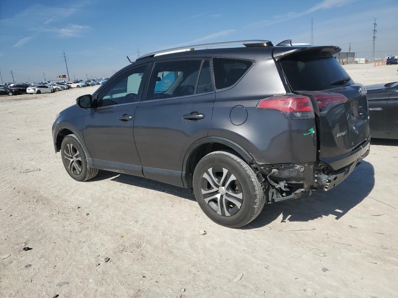 2017 Toyota RAV 4 VIN JTMZFREV3HJ711535 Copart auction photo, front end / rear end damage thumbnail 2