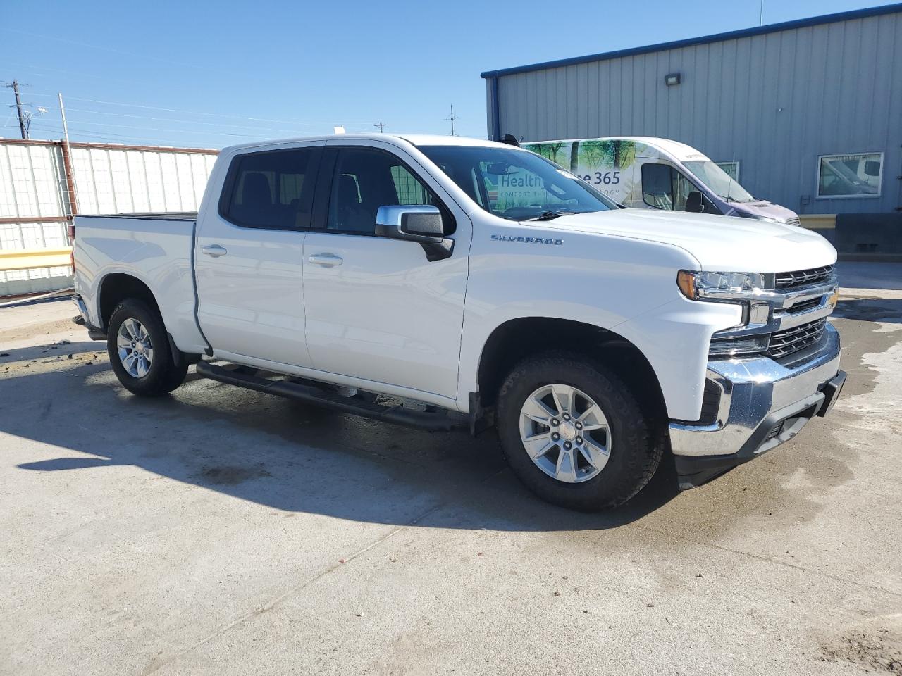 2020 Chevrolet Silverado VIN 3GCPWCED3LG334467 Copart auction photo, rear end / minor dent/scratches damage thumbnail 4