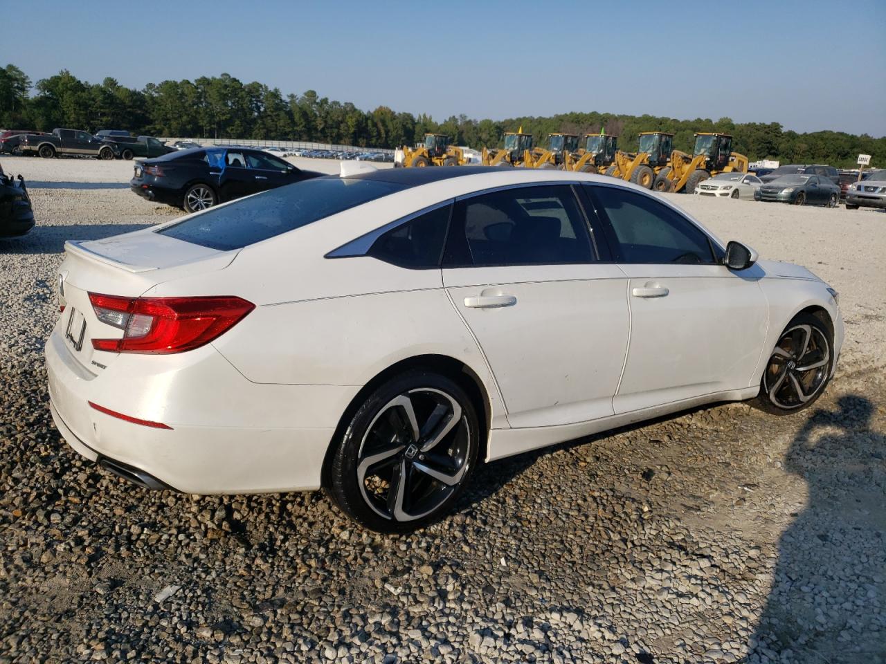 2018 Honda Accord VIN 1HGCV1F32JA199586 Copart auction photo, front end / undercarriage damage thumbnail 3
