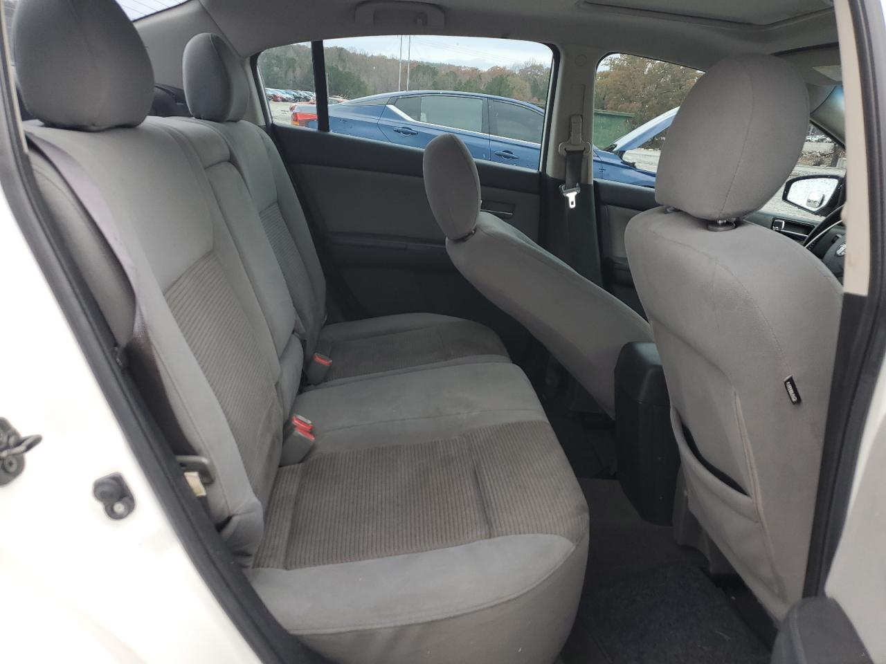 2012 Nissan Sentra VIN 3N1AB6AP8CL629559 Copart auction photo, rear end / front end damage thumbnail 10