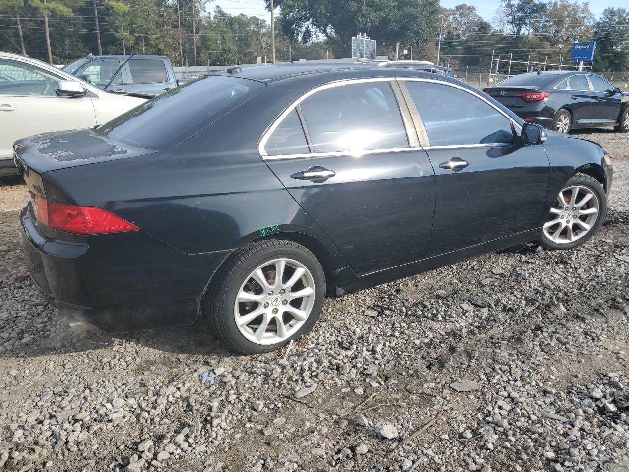 2007 Acura TSX VIN JH4CL96867C004129 Copart auction photo, rear end damage thumbnail 3