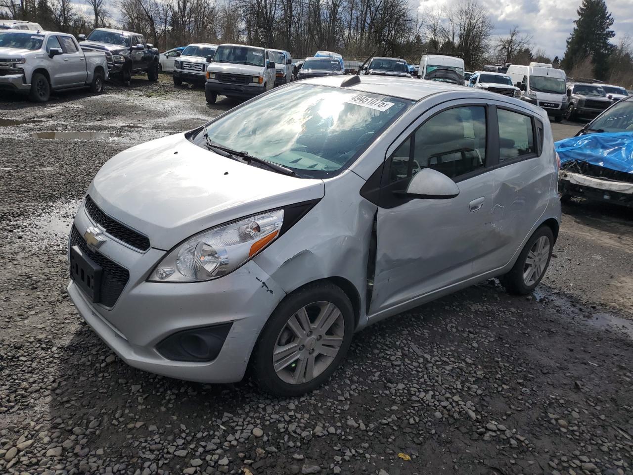 2015 Chevrolet Spark VIN KL8CD6S96FC793157 - Copart auction photo
