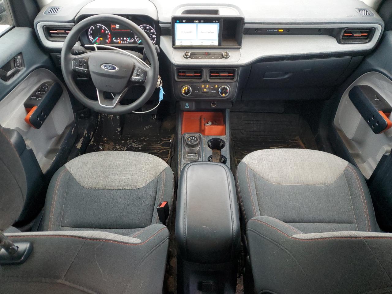 2022 Ford Maverick VIN 3FTTW8F93NRB07051 Copart auction photo, front end / mechanical damage thumbnail 8