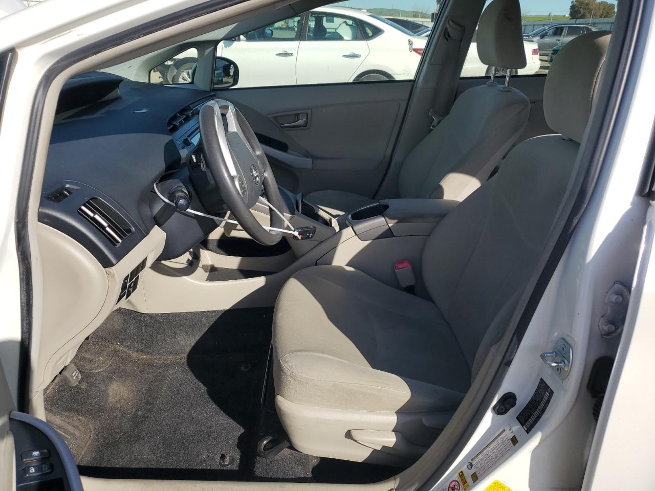 2012 Toyota Prius VIN JTDKN3DU1C5519834 Copart auction photo, rear end damage thumbnail 7
