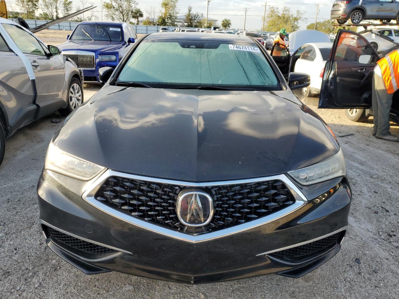 2019 Acura TLX VIN 19UUB2F48KA000358 Copart auction photo, water/flood damage thumbnail 5