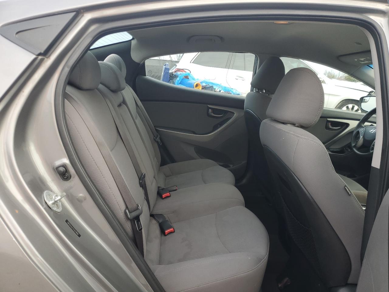 2014 Hyundai Elantra VIN 5NPDH4AE1EH519998 Copart auction photo, front end / side damage thumbnail 10