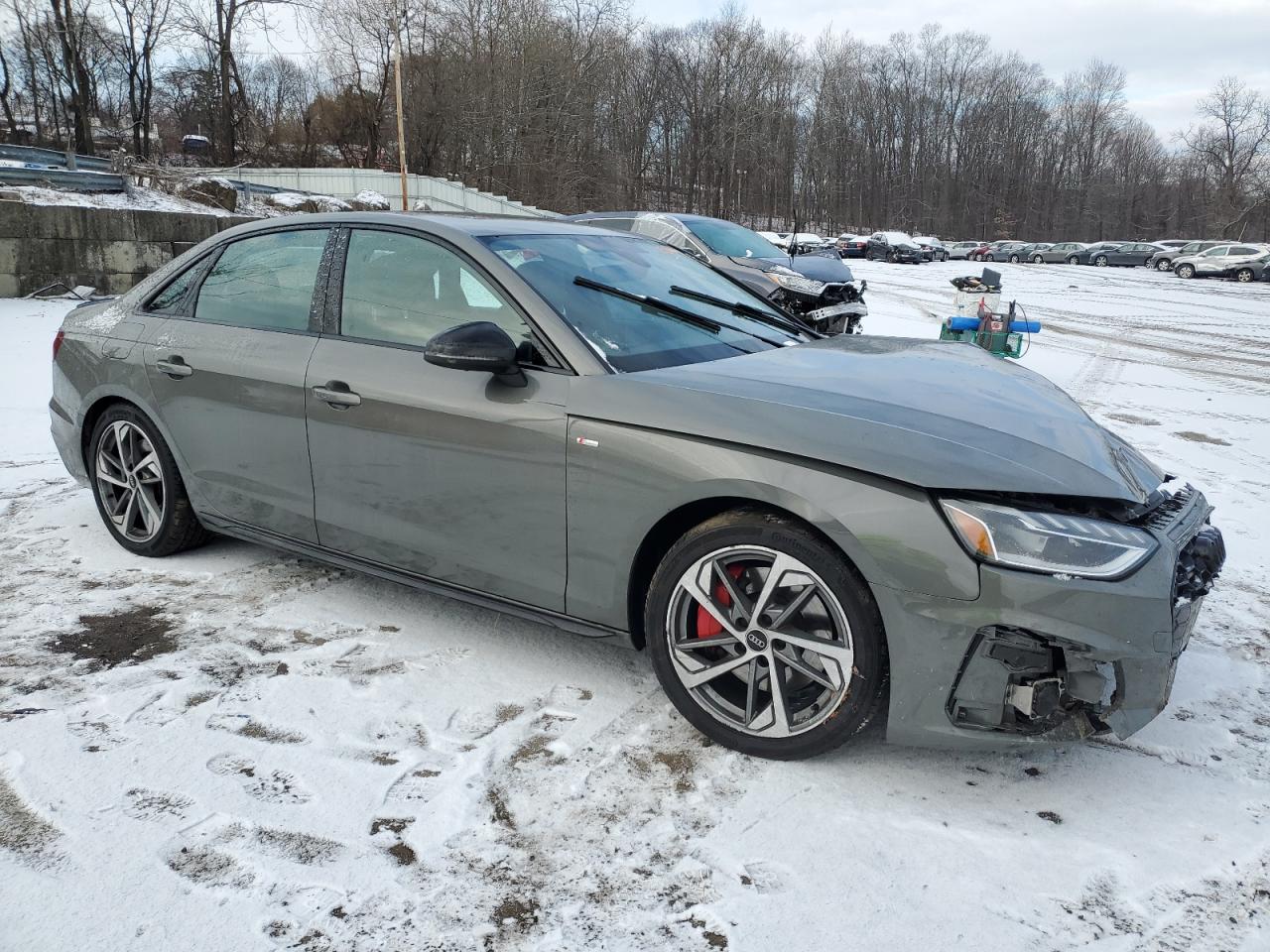 2024 Audi A4 VIN WAUEAAF45RN007266 Copart auction photo, front end / minor dent/scratches damage thumbnail 4
