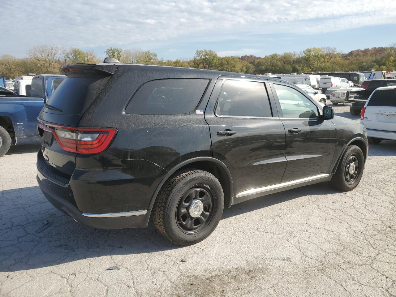 2021 Dodge Durango VIN 1C4SDJFT2MC752453 Copart auction photo, side / stripped damage thumbnail 3