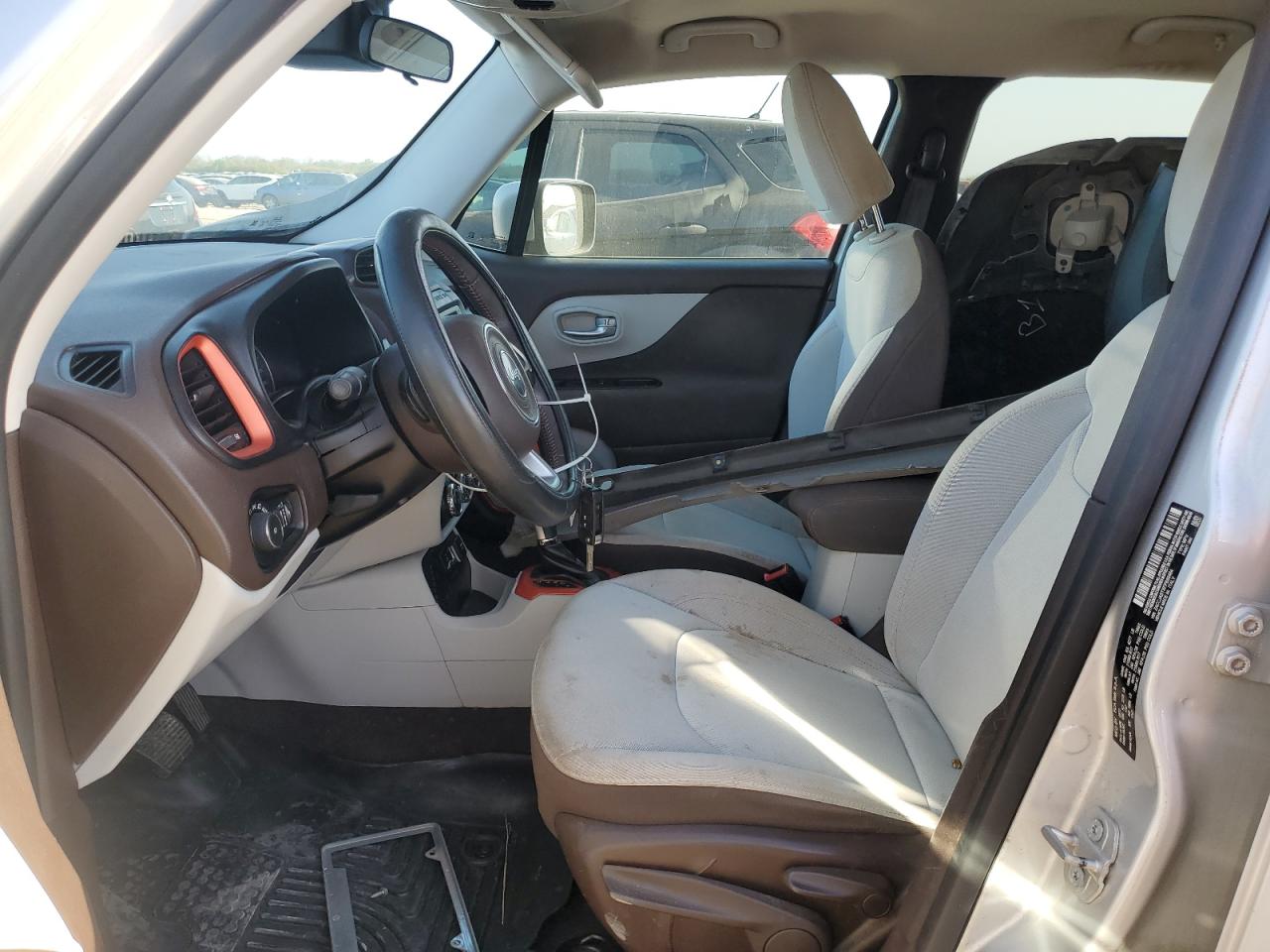 2015 Jeep Renegade VIN ZACCJABTXFPB80484 Copart auction photo, rear end / side damage thumbnail 7