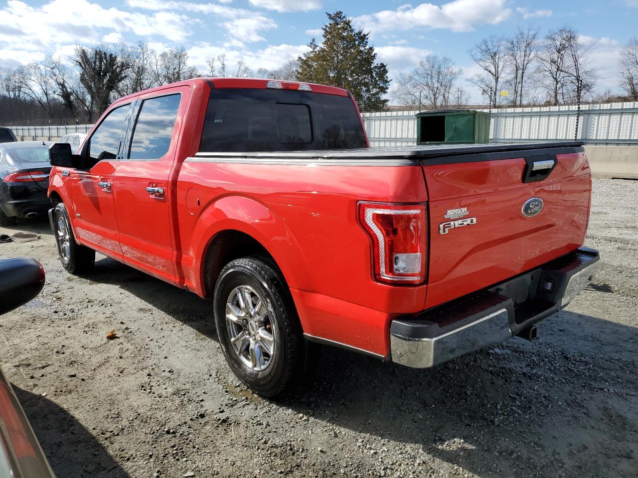 2015 Ford F-150 VIN 1FTEW1CP5FFB66247 Copart auction photo, front end damage thumbnail 2