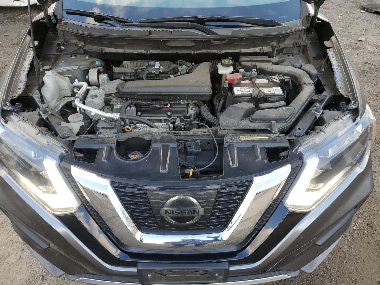 2017 Nissan Rogue VIN KNMAT2MV7HP587359 Copart auction photo, rear end / minor dent/scratches damage thumbnail 12