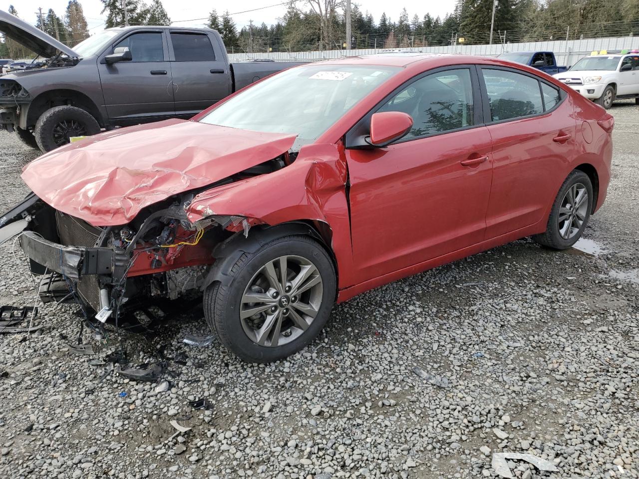2017 Hyundai Elantra VIN 5NPD84LF6HH142255