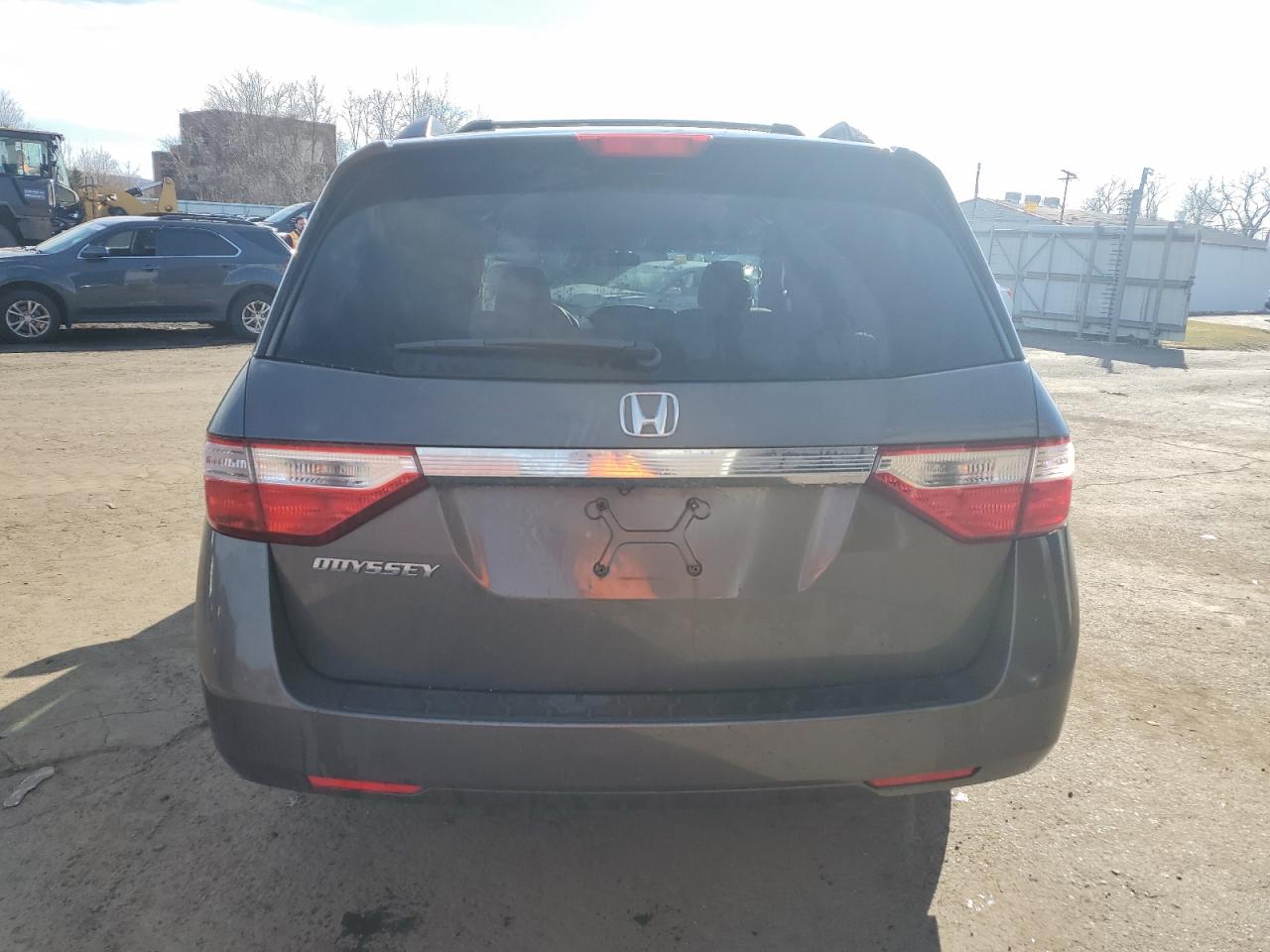 2013 Honda Odyssey VIN 5FNRL5H43DB019362 Copart auction photo, side damage thumbnail 6