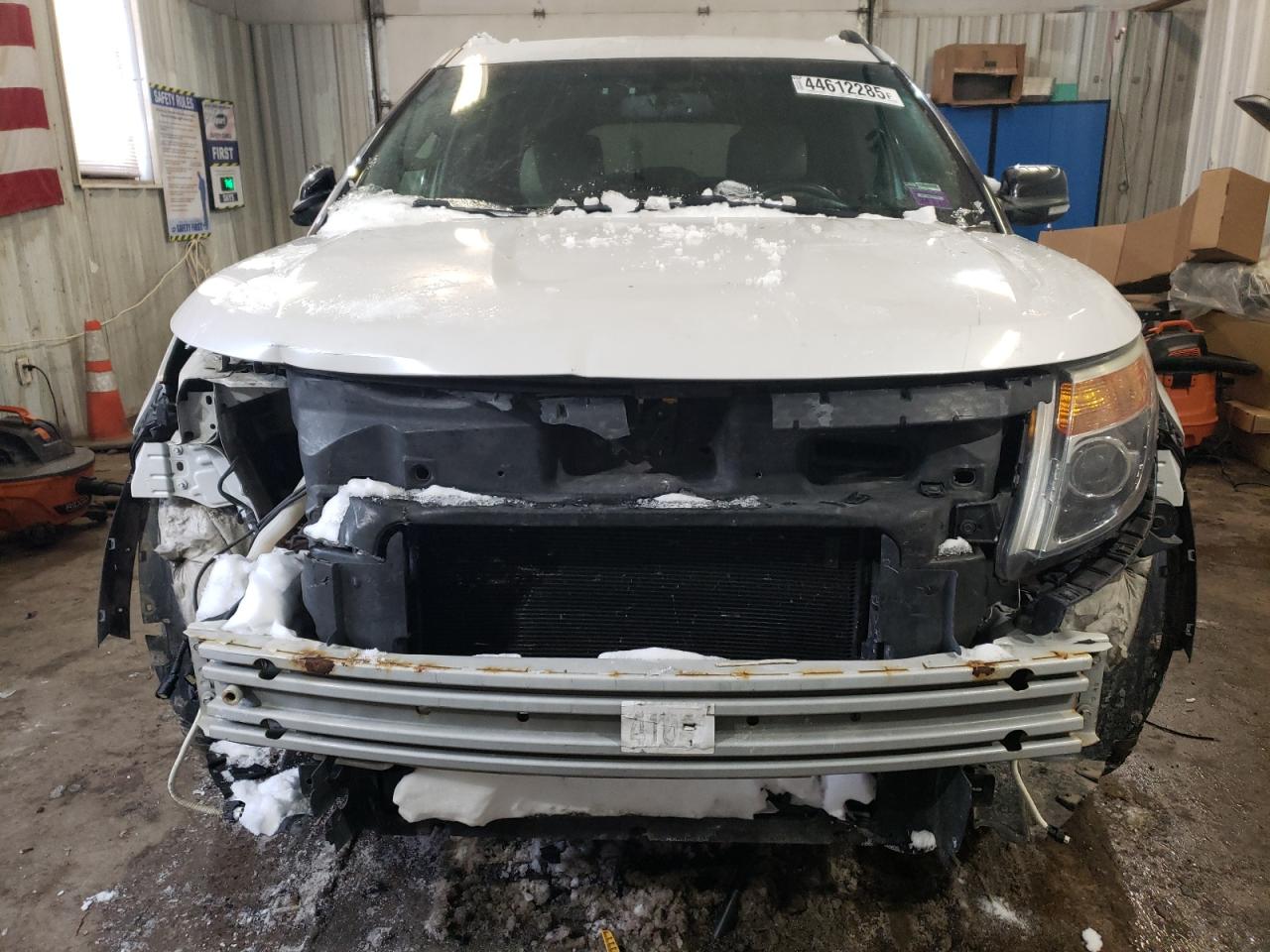 2015 Ford Explorer VIN 1FM5K8D81FGC28504 Copart auction photo, front end damage thumbnail 5