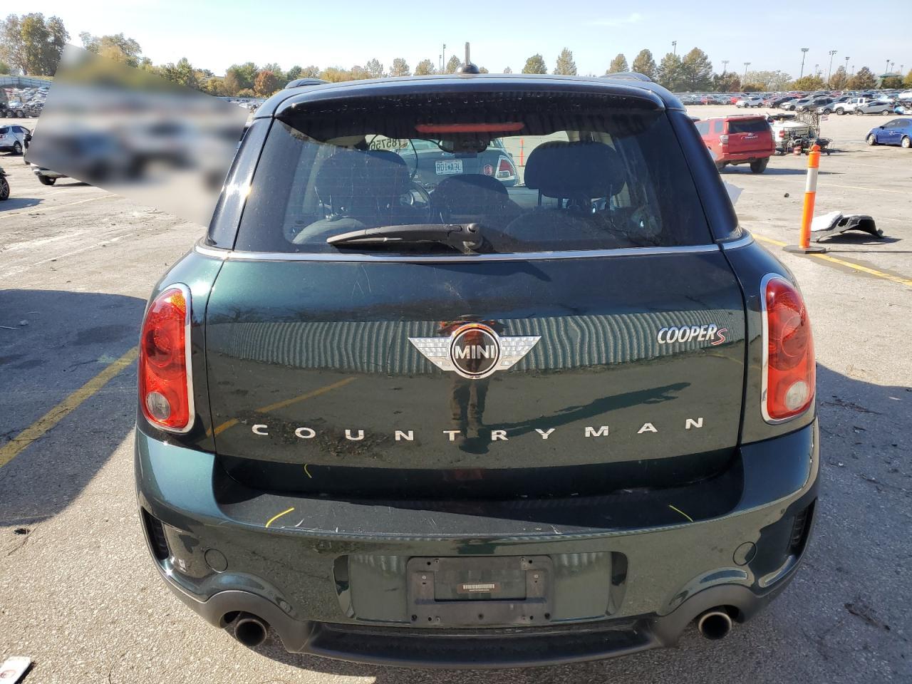 2013 MINI Cooper VIN WMWZC5C55DWP33230 Copart auction photo, side damage thumbnail 6