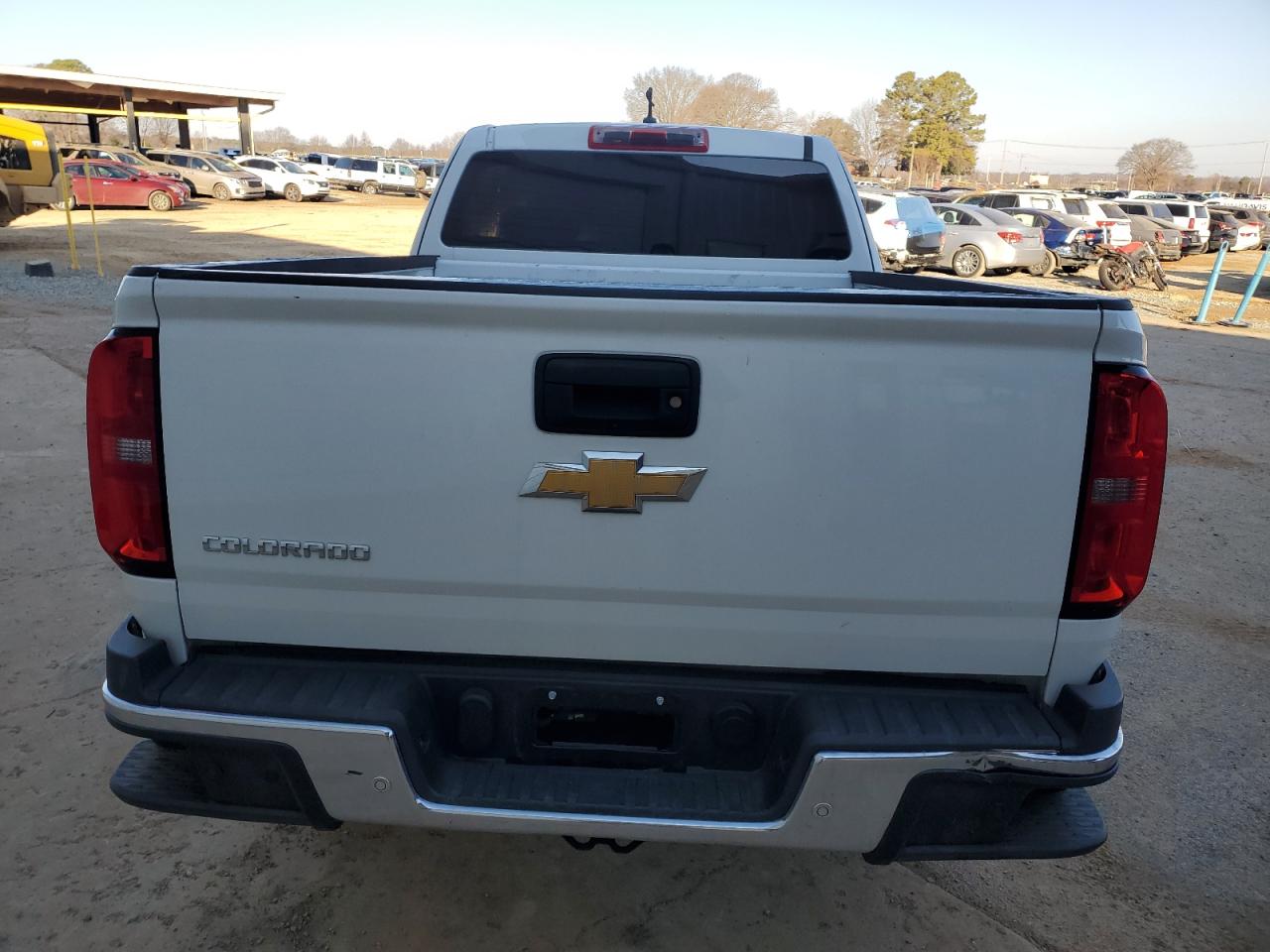 2019 Chevrolet Colorado VIN 1GCHSBEA9K1259254 Copart auction photo, burn damage thumbnail 6