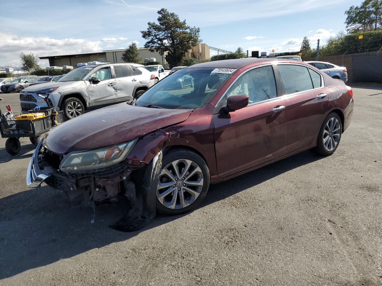 2015 Honda Accord VIN 1HGCR2F56FA055140