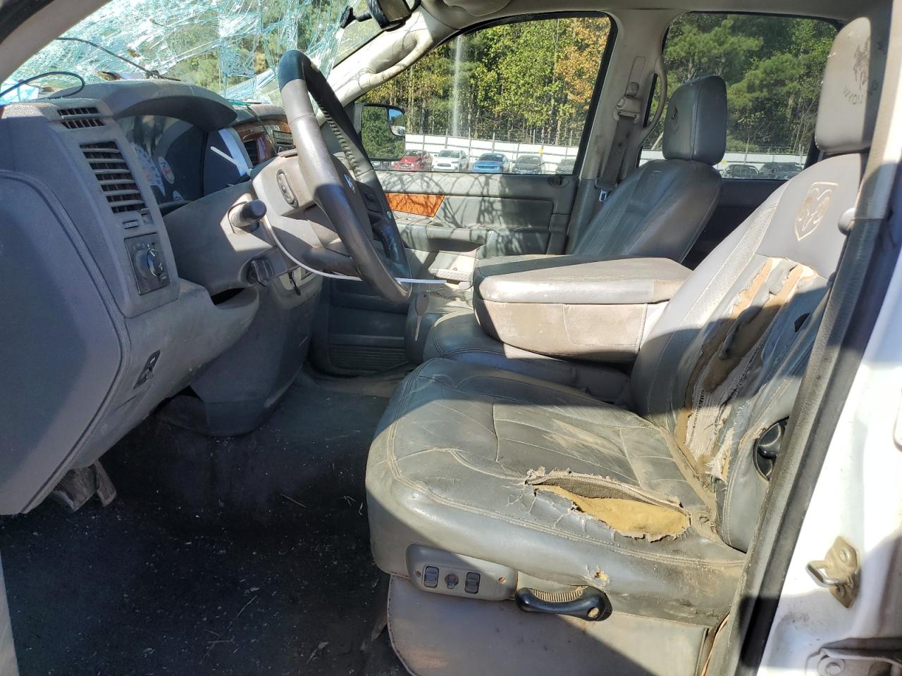 2007 Dodge RAM VIN 1D7KS28C17J526791 Copart auction photo, top/roof damage thumbnail 7