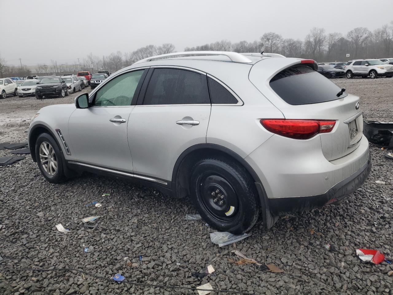 2013 Infiniti FX VIN JN8CS1MU5DM141675 Copart auction photo, rear end damage thumbnail 2