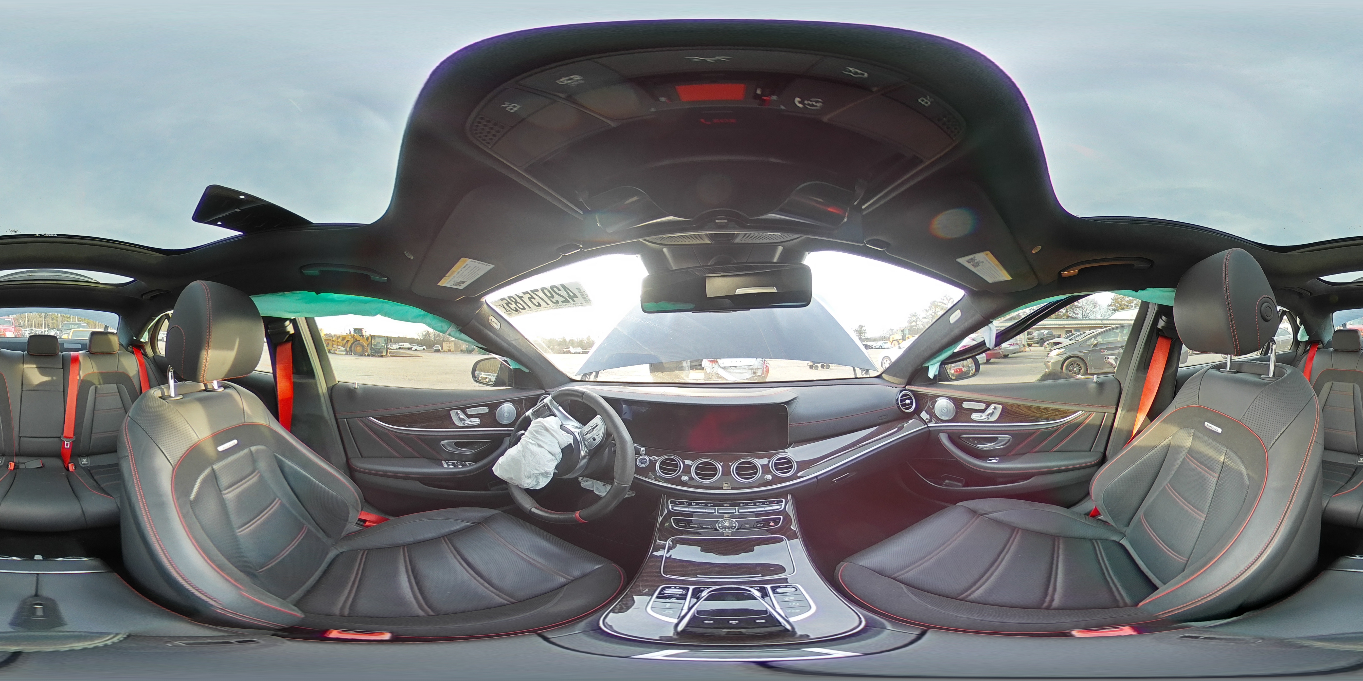 2020 Mercedes-Benz E-klasse VIN WDDZF6BB1LA710679 Copart auction photo, front end / side damage thumbnail 13