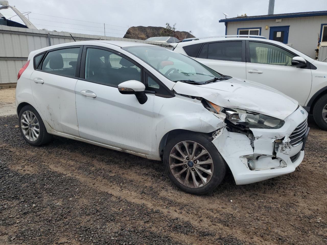 2014 Ford Fiesta VIN 3FADP4EJ8EM111153 Copart auction photo, front end damage thumbnail 4